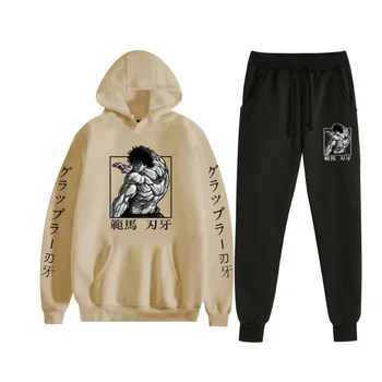 2025Fashion Trend مجموعة هوديي مطبوعة عالية الجودة فضفاضة كاجوال مريحة للجنسين مجموعة رياضية 5