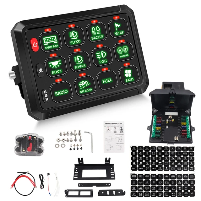 Nanni Nanni A4-12V Instrumententafel, vertikal, assembly - keyless
