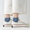 10 Pair Women's Spring Or Summer Four Seasons Solid Candy Color Simple Fashion Trend Sports Comfortable Socks 5