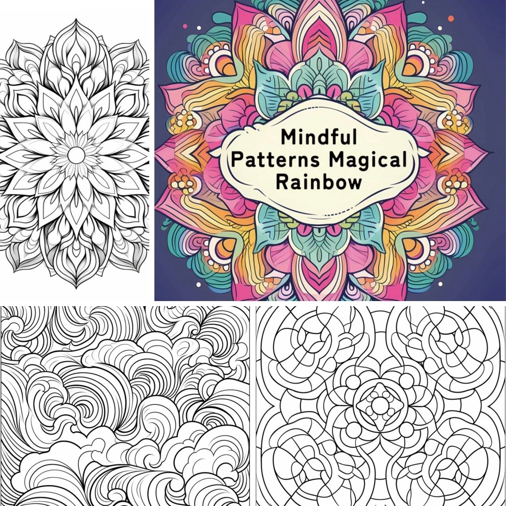 1pc Art Coloring Book 22 Page Coloring Books Gift For Birthday Party Relieve Stress Kill Time Graffiti Painting Drawing Art Book 4