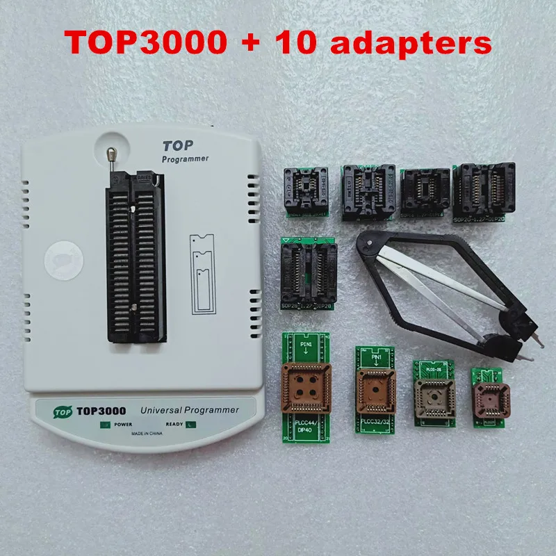 

Best quality TOP3000 Universal Programmer for MCU and Top-3000 USB ECU Chip Tunning EPROMs Programming A+