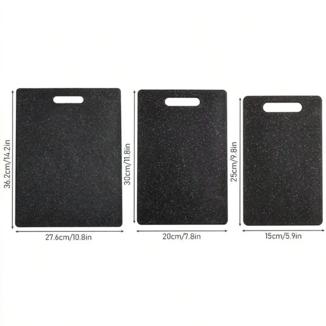 Marble Texture Antibacterial PP Cutting Board – Dishwasher Safe 6