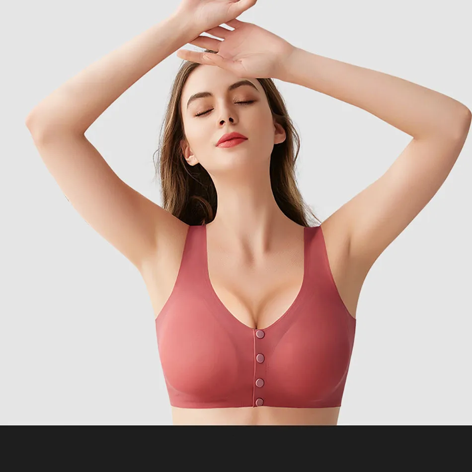 Summer Lightweight Nursing Bra for Women Front Opening One-Piece Design No Underwire Bralette for Pregnancy and Nursing Comfort 6