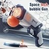 Electric Bubble Gun Automatic Hand-Held Soap Bubble Machine Space Mechanical Bubble Maker Summer Outdoor Kid Toy Children Gift 1