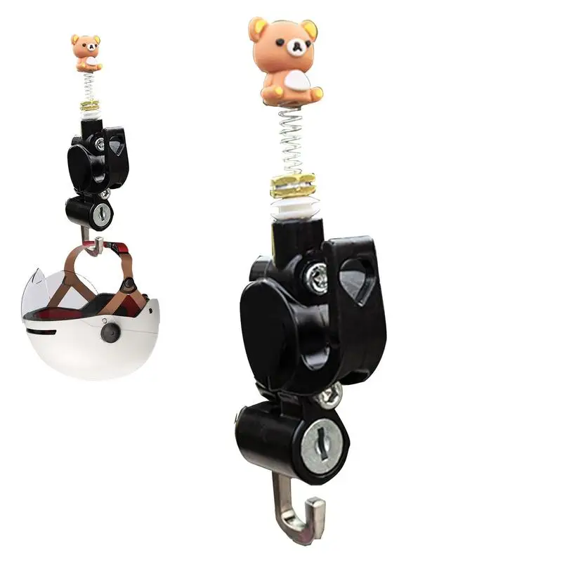 

Крючок для блокировки мотоцикла, противокражный крючок для безопасности, вешалка для багажа, нержавеющий сплав, аксессуары для езды, крепление на руль