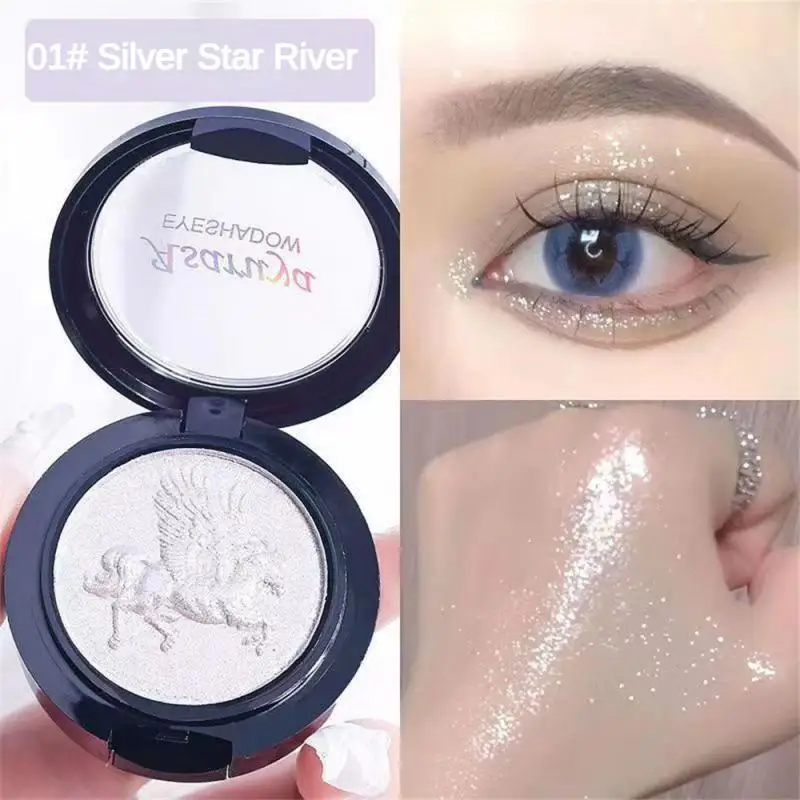 Eye Makeup High Color Rendering Metallic Luster Eye Shadow Color Pearl Full 38g Beauty Products Monochrome Rich
