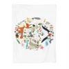 Puffin Rock gift for fans puffin rock characters Throw Blanket Luxury Designer Blanket Soft Big Blanket 5