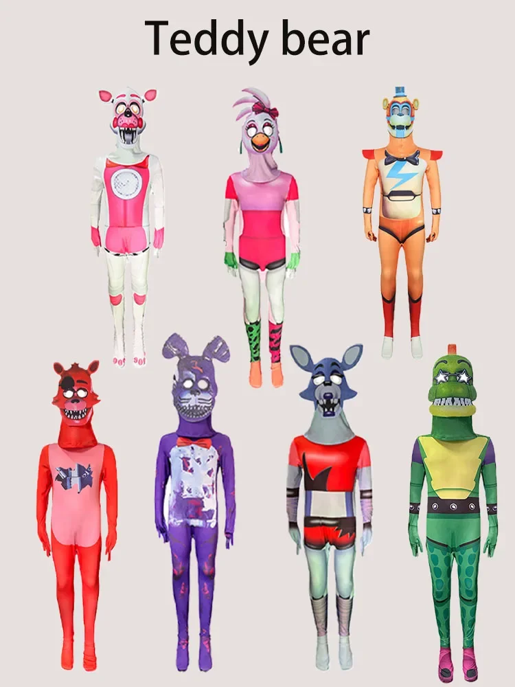 

Customized Glamrock Freddy performance costume, holiday party teddy bear personalized character cosplay party costume
