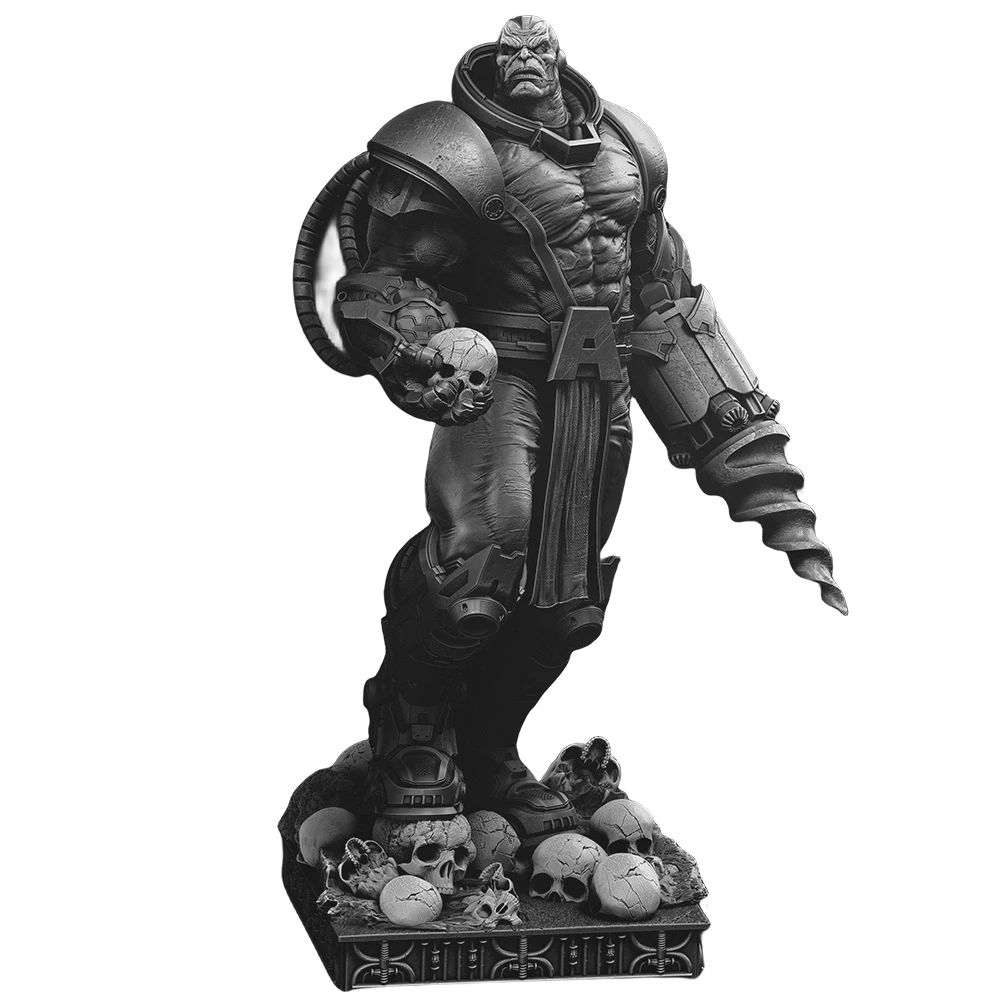 Apokalypse antagonist ische Figuren Harz Figur Miniatur Kunstharz Modell Kit unbemalt Kunststoff Modell Kit a445 – Detail 4