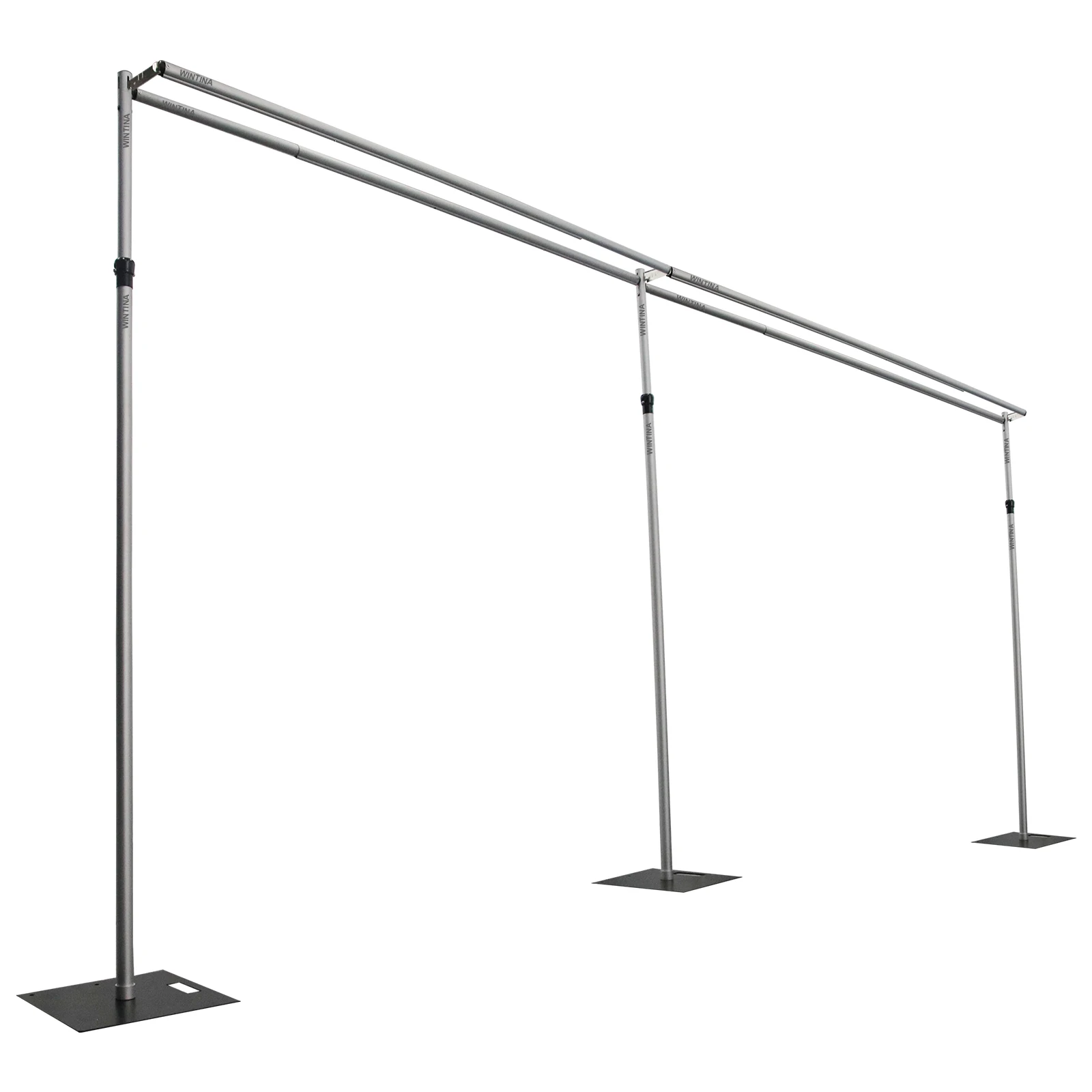 Event Decoration Double Crossbar Hangers Pipe And Drape Backdrop Stands