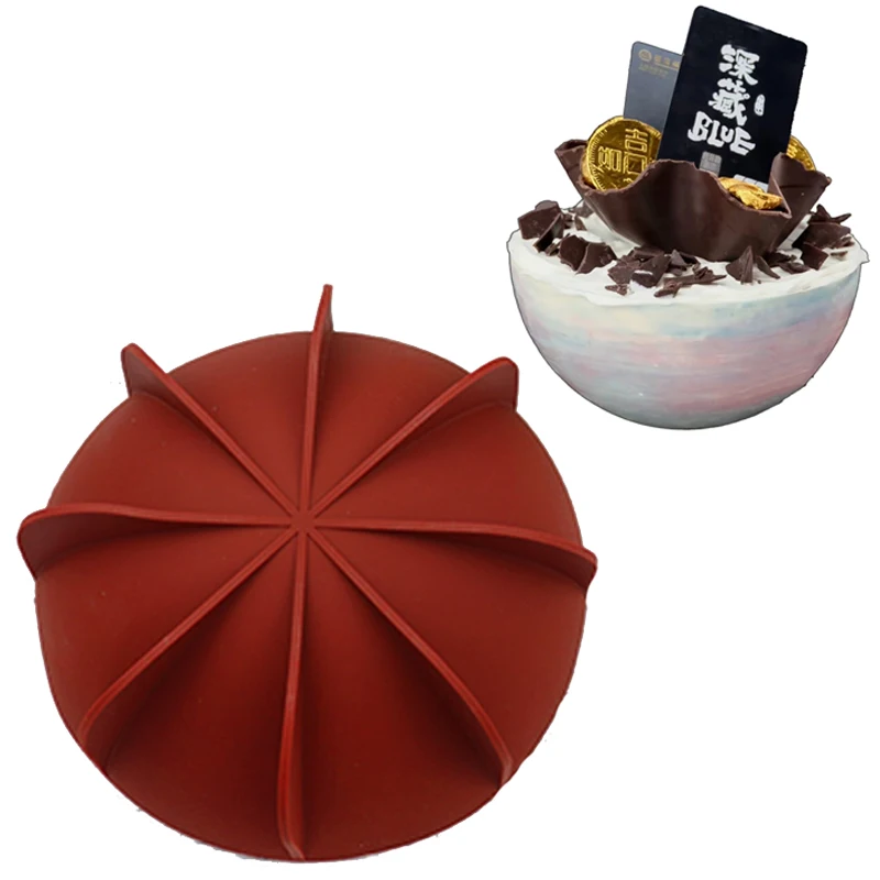 Stampo Da Forno A Cupola In Silicone Di Grandi Dimensioni Stampo Da Forno A Forma Di Palla Torta Mezza Sfera Pianeta Stampo Per Budino Di Gelatina Al 