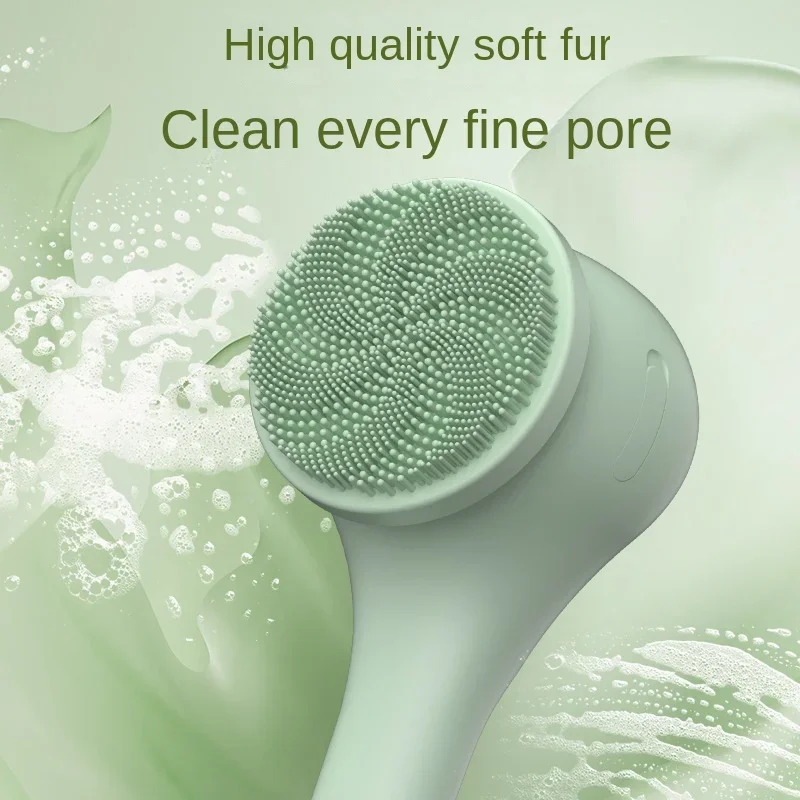 Electric Bath Shower Brush Long Handle Silicone Multifunctional Electric Bath IP67 Waterproof Shower Brush Back Scrubber