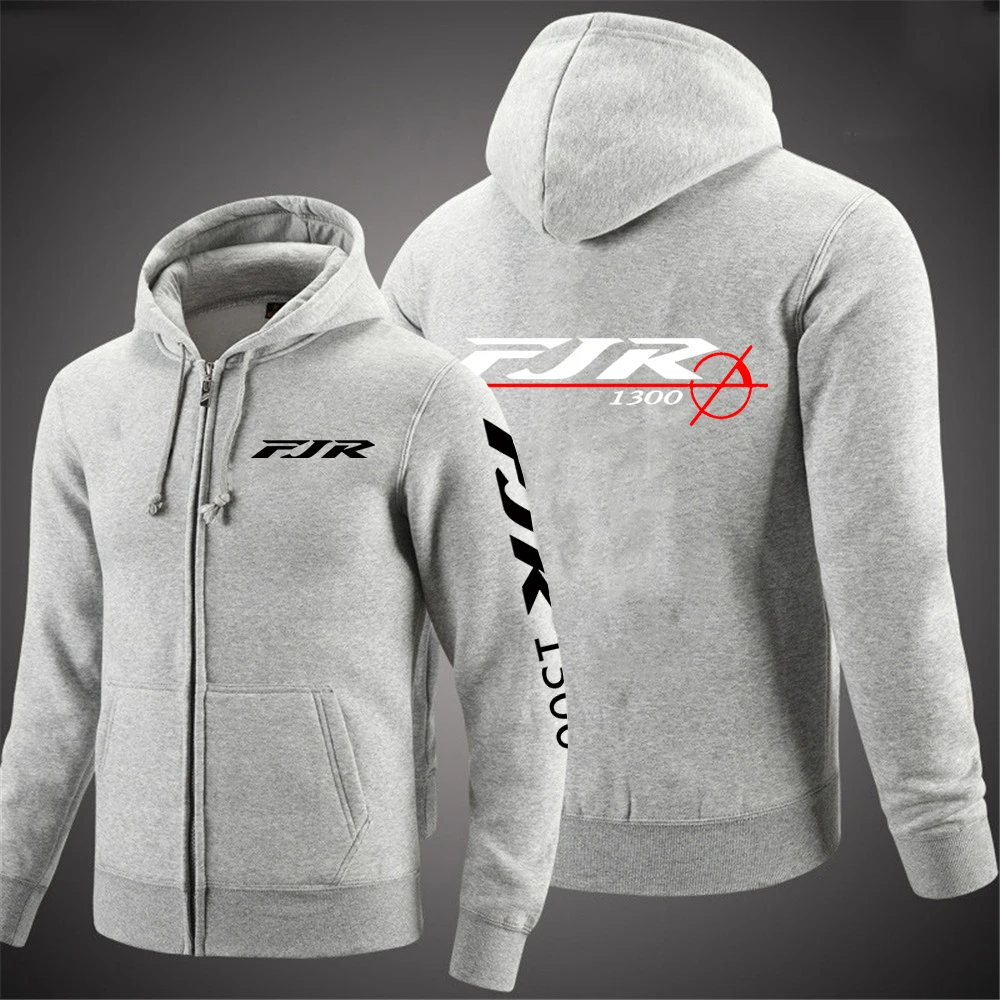 Mens FJR 1300 Motorcycle Pullover Jacket - Versatile Spring Autumn Leisure Wear