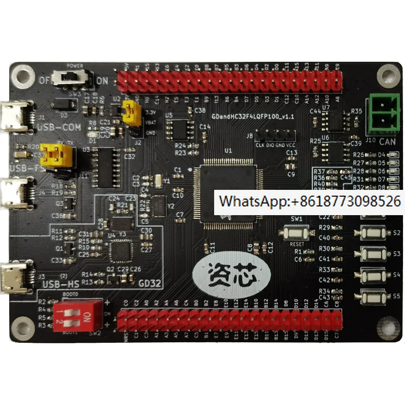 

Макетная плата GD32F407VET6 GD32F407VGT6 GD32F407VKT6, совместимая с STM32
