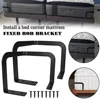 2pcs Mattress Slide Stopper Metal Mattress Corner Retainers Rods Bar Stable Non-Slip Mattress Frame Holder For Home Bedroom 1