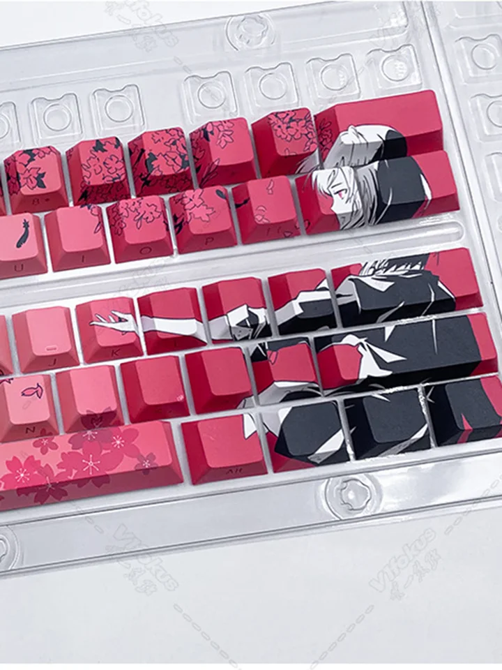 wooting60he+ raven sakuraキーキャップ wooting60he+ raven sakuraキーキャップ wooting60he+ raven sakura