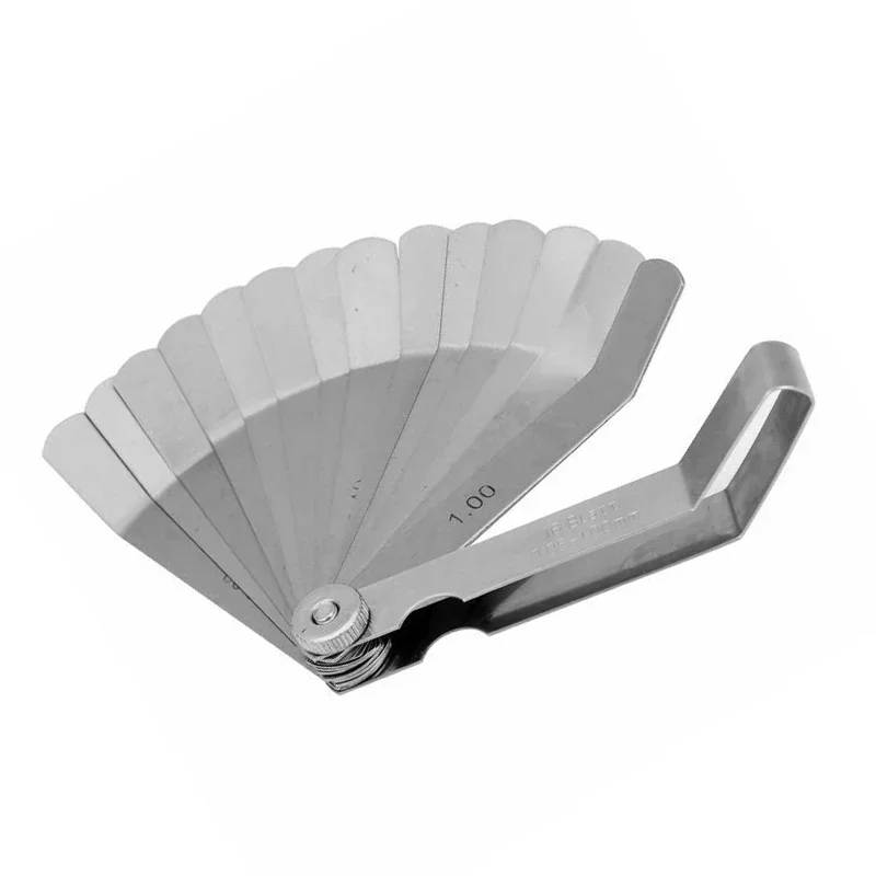 Spark Plug Feeler Gauge Set Metric Thickness Inspection Valve 102mm Stainless Steel Mesurement Tool Supplies Metalworking