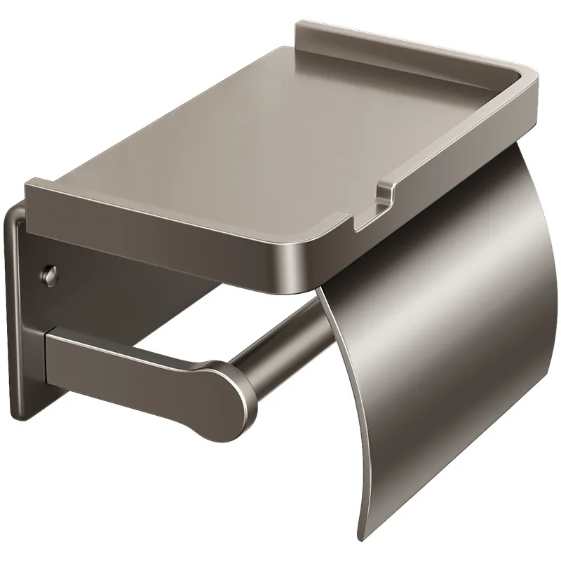 Bathroom Water Tissue High Capacity Case Accessories Phone Storage Box Roll Toilet Paper Holder Kleenex Floating Wall Shelves toilet paper holder toilet paper rack toilet roll holder tissue holder