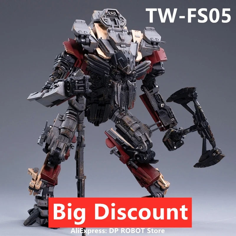 토이월드 TW-FS05 스카이 버스트 스카이파이어 변신 G1 액션 피규어 로봇 장난감 포함, TWFS05, 박스 포함