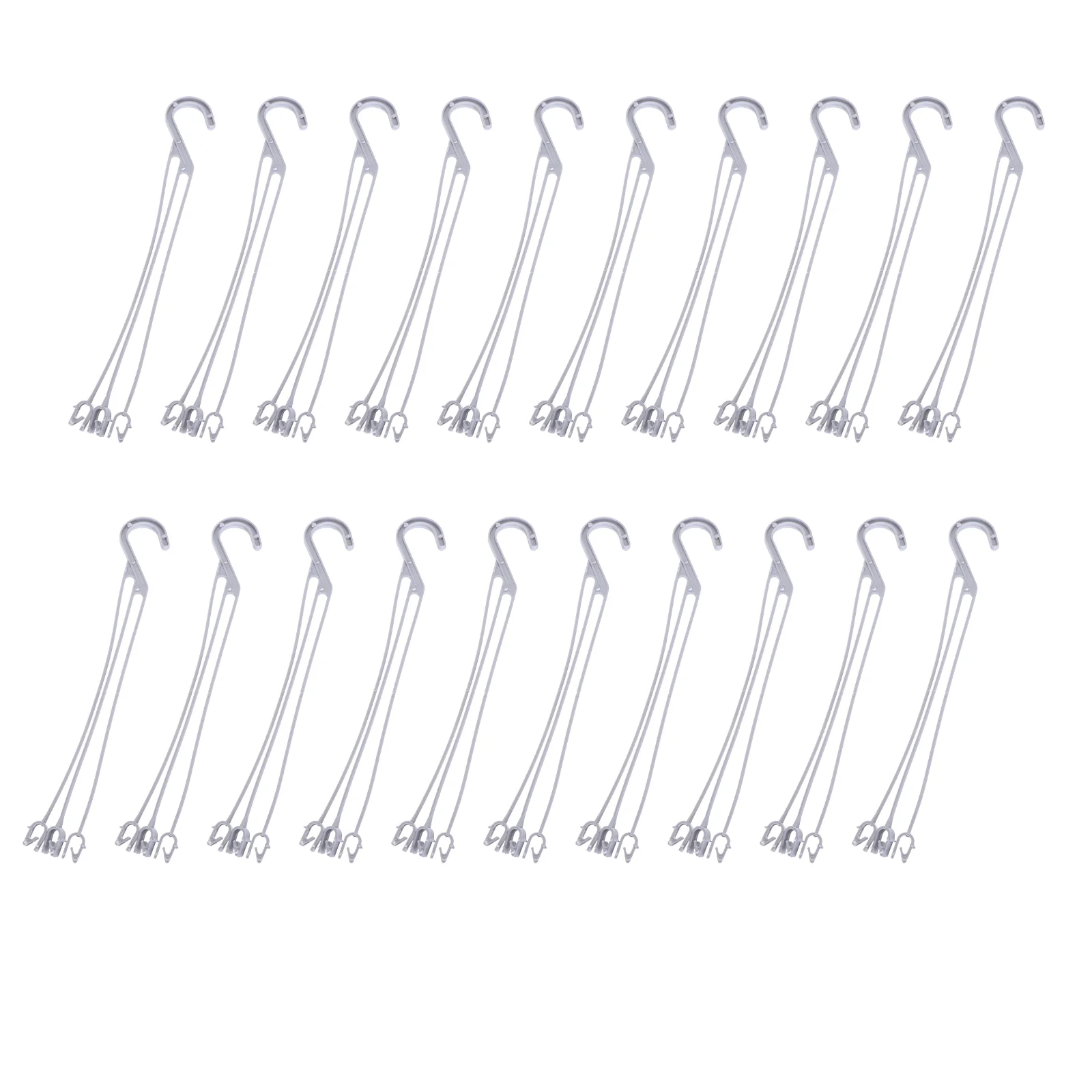 

Plastic Hanging Flower Plant Holders Pots Hanging Hooks For Garden Accessories Planter Hooks