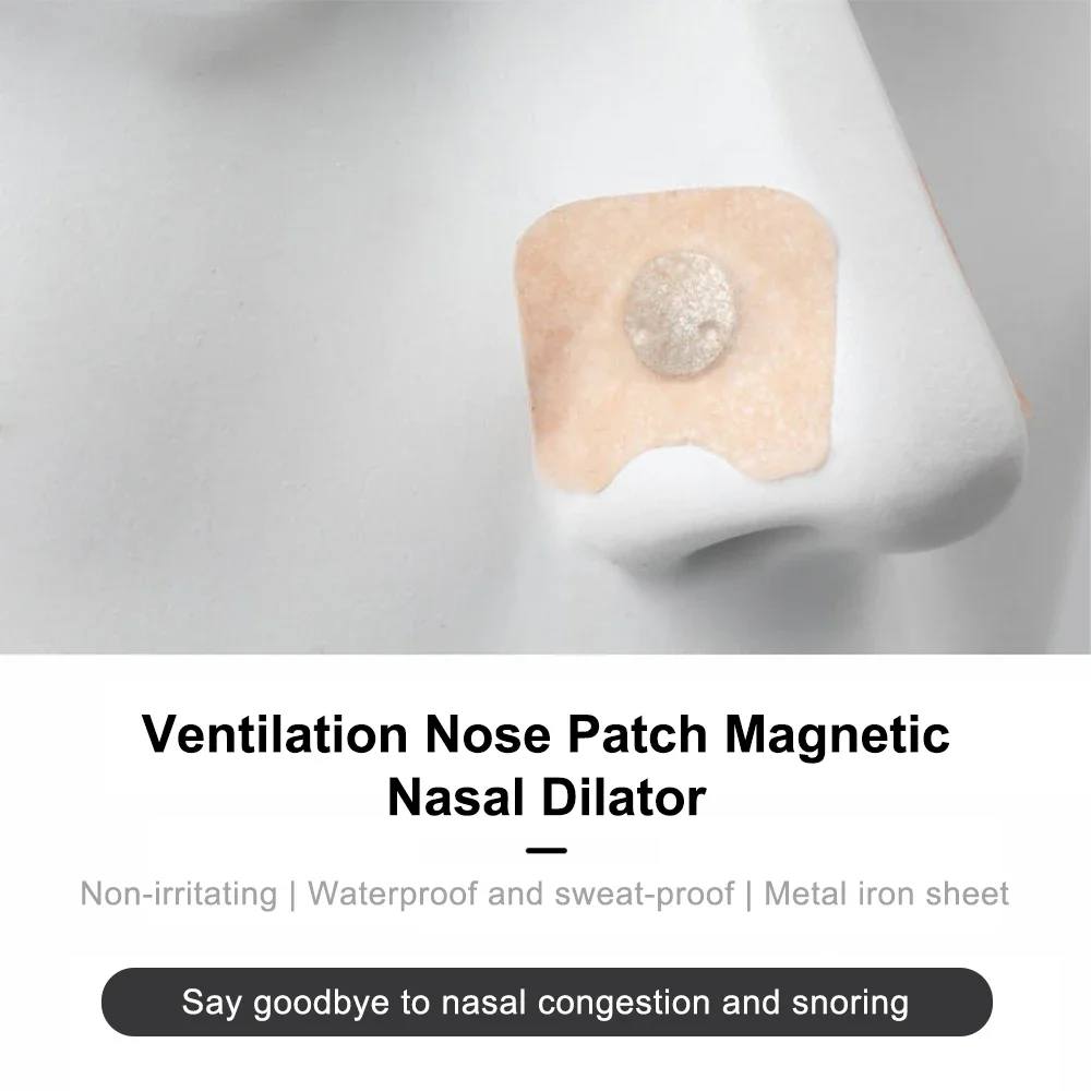 Magnetic Sleep Nasal Strips Anti Snoring Reduce Snoring Improve Sleep Nasal Strip Snoring Solution Nasal Dilator Snore Stopper 4