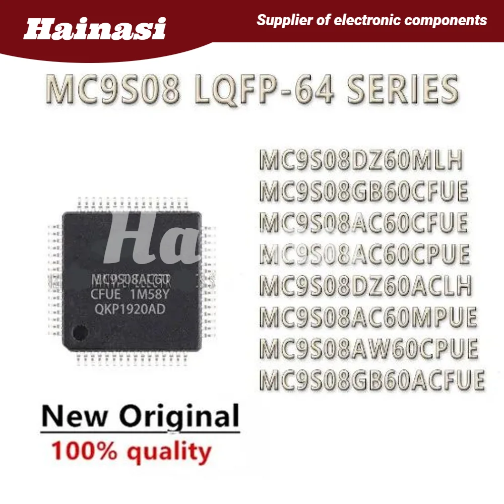 

100% качественный микросхема MC9S08DZ60MLH GB60CFUE AC60CFUE ac60ceudz60aclh ac60meuaw60cpue