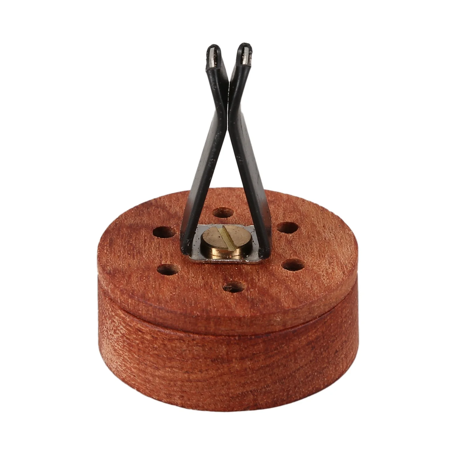Luxury Wooden Stainless Steel Aromatherapy Car Air Freshener Diffuser