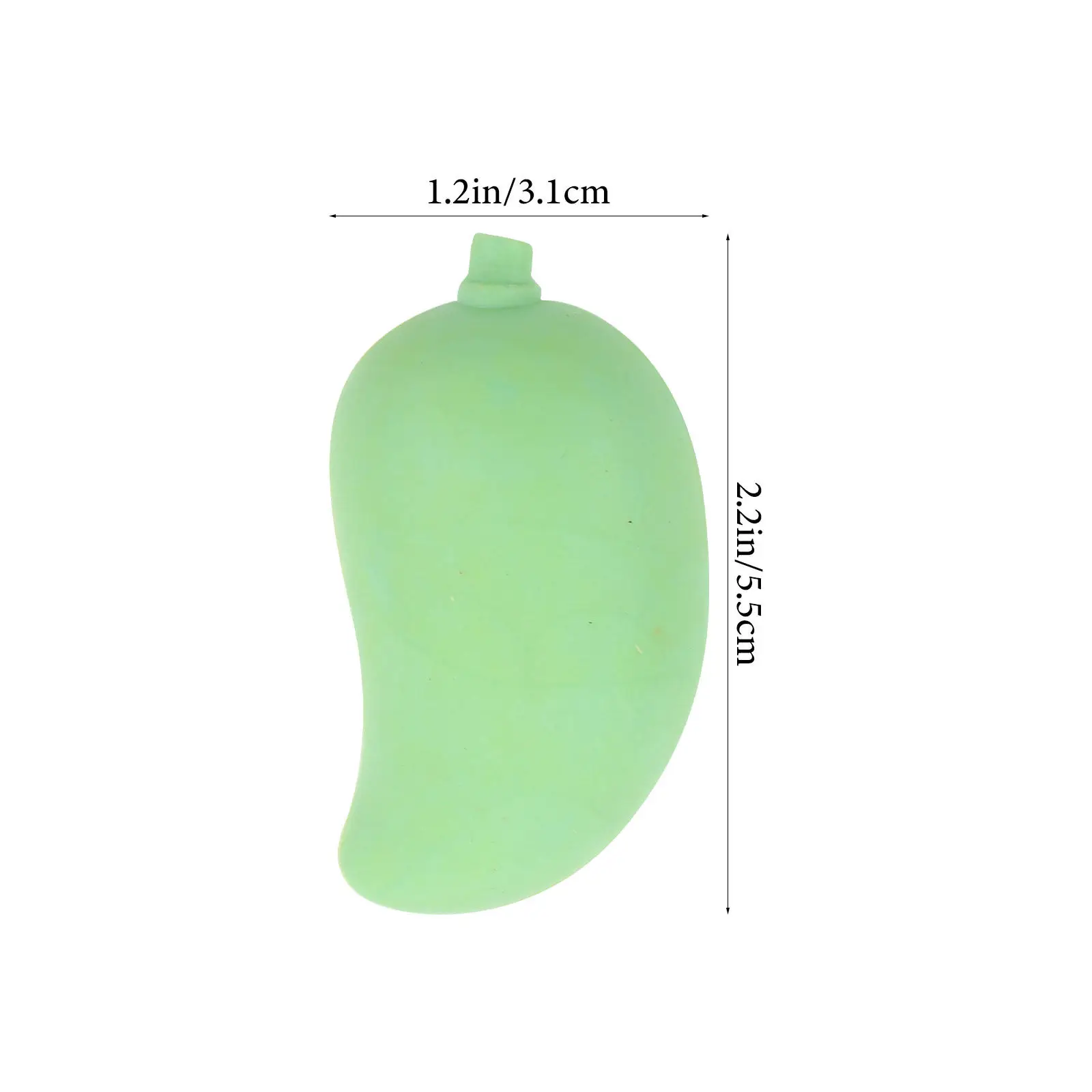 20Pcs 어린이를위한 창조적 인 지우개 망고 음식 모양의 귀여운 지우개 쉬운 스머징 깨끗한 쓰기 그리기 동기 부여 학교 선물 어린이