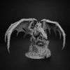 Unchained dragon Miniatures 50mm Tabletop Games Model Unpainted Miniatures For Tabletop Games And Role-playing Room Decorations 1