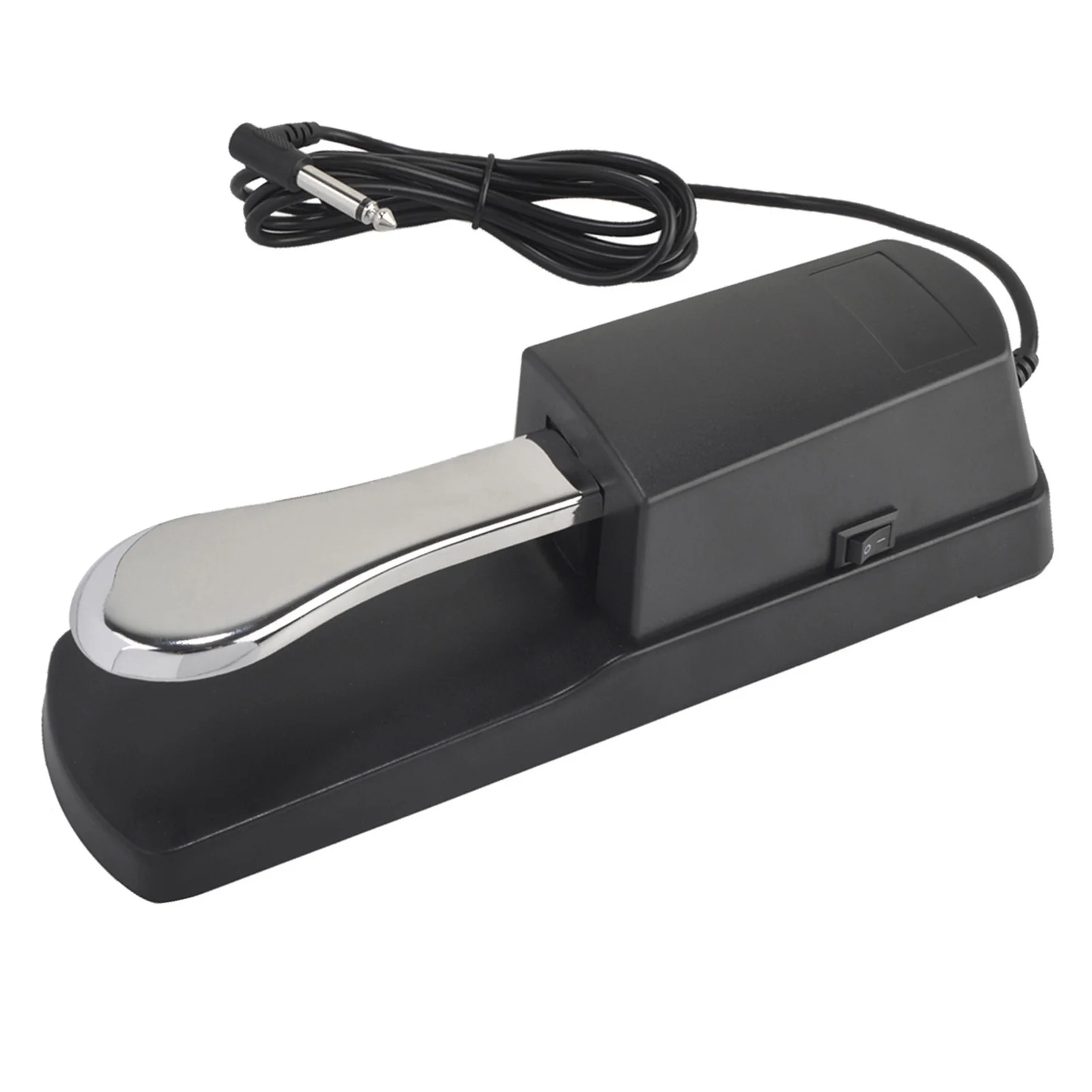 Ammoon Piano Sustain Pedal Damper Pedal for Roland Electric Piano Keyboard Electronic Keyboard Instrument Organ Instrument Accessories Pedal