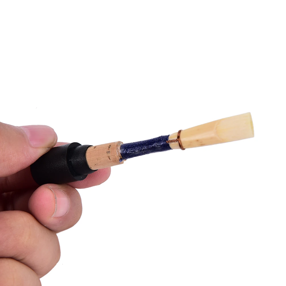 Description Picture 6 of item1Pc Bulrush Oboe Reeds Soft Mouthpiece Orchestral Medium Wind Instrument Part with CKeys Length 7.38cm