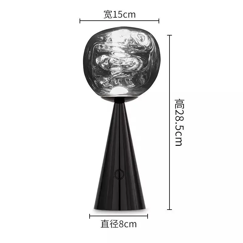 מנורת שולחן מיני לאבה |   חדר שינה מודרני / חדר מגורים |   אור שולחן אוכל אטמוספרי מתנה