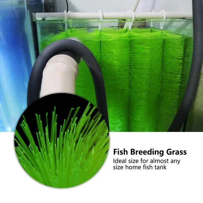 5Pcs Fish Breeding Grass Safe Baby Fish Hideout Koi Pond Spawning
