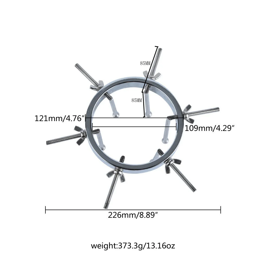 Adjustable Huge Stainless Steel Anal Dilator Metal Vaginal Speculum Fisting Vaginal Dilator Anal Training dildos Adult Sex Toys
