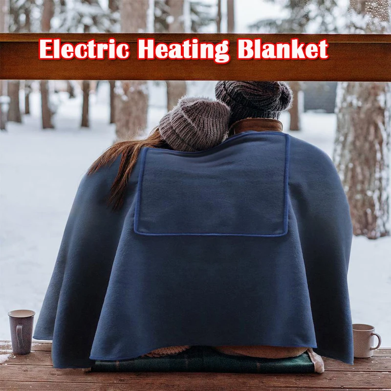 

Зимнее однослойное теплое одеяло с USB, 3 режима, термостат, электрическое одеяло с контролем температуры, нагревательная шаль, теплое одеяло
