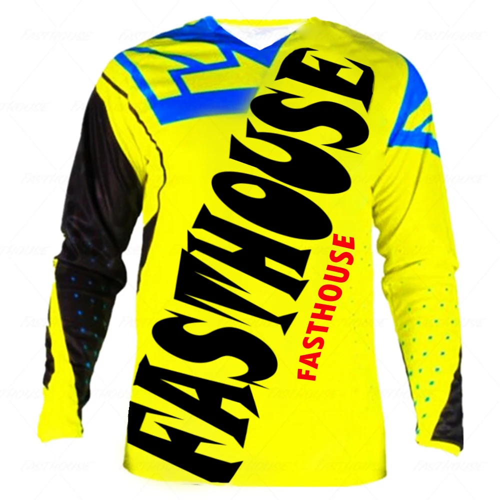 thumbnail image 1 of Camiseta de descenso, camiseta de motocross, camiseta de ciclismo, camiseta de carreras de bicicleta de montaña, camiseta de Mtb, camisetas de motocicletas DH Sport de manga larga, 1 of 5