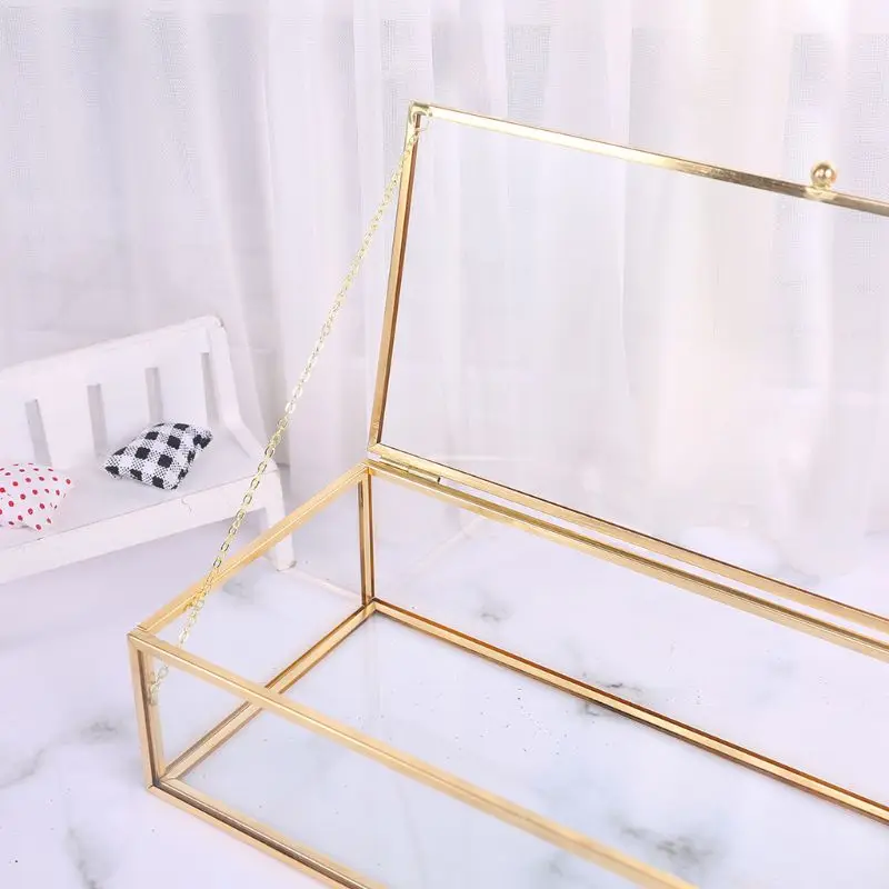 Jewelry Display Box for Case Home Decor Necklace Showcase Dur