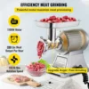 Commercial Meat Grinder,550LB/h 1100W, 220 RPM Heavy Duty Stainless Steel Industrial Meat Mincer w/2 Blades, Grinding P 3