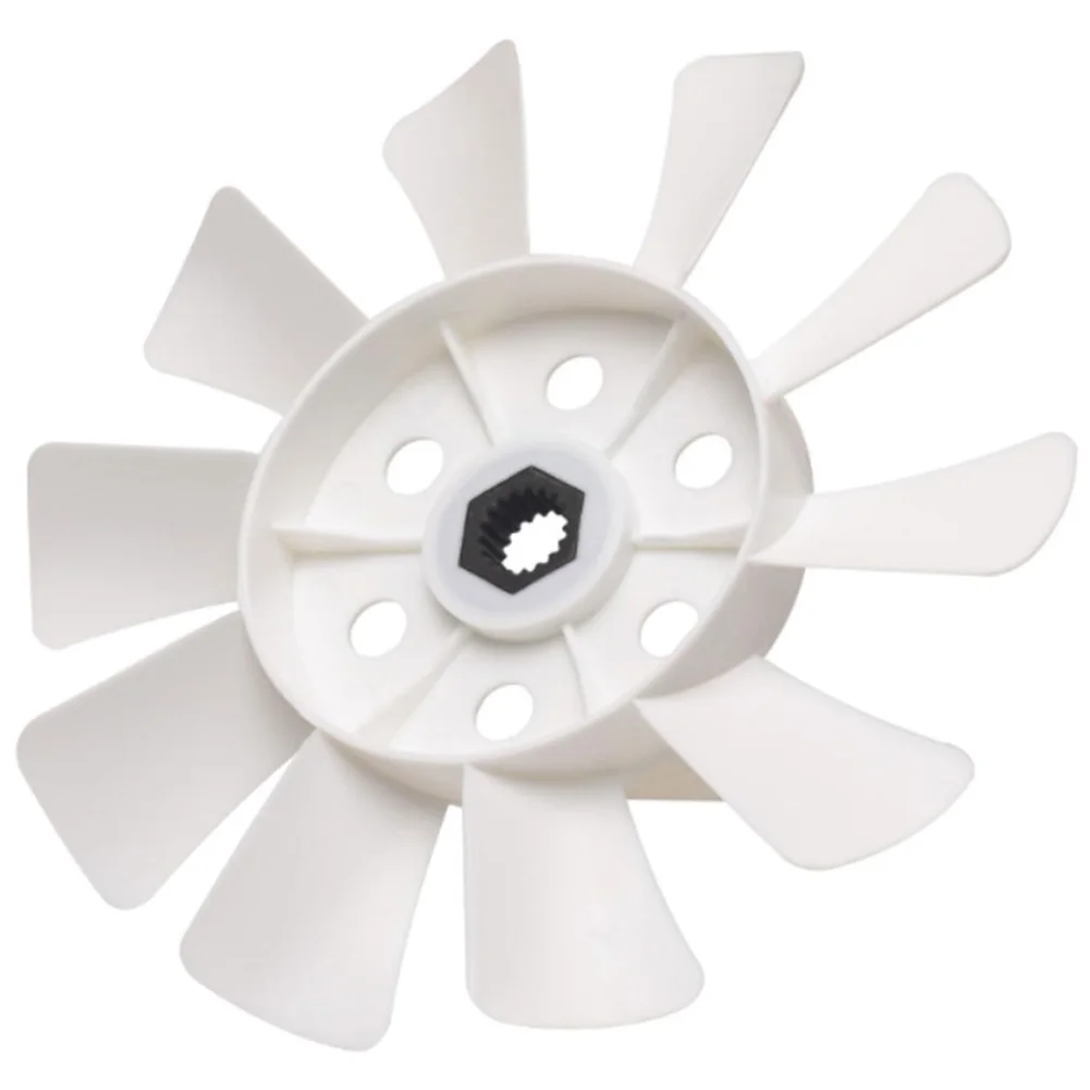 10-Blade For Hydro Drive Fan M809036 AM882303 Replacement Fits L105 L107 L108 L110 LT150 LT160 Lawn Tractors