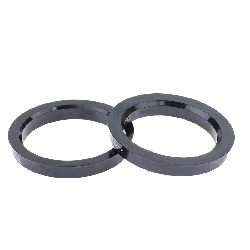 Bagues De Centrage De Moyeu 54,1/57,1 Mm - 4 Pièces En Plastique ABS Noir, Universelles Pour Honda, Acura, Lexus, Toyota