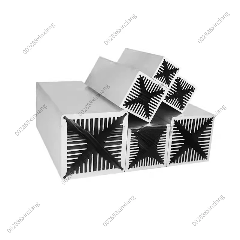 공냉식 고출력 히트 싱크 30-40*40 50*50 윈드 터널 라디에이터