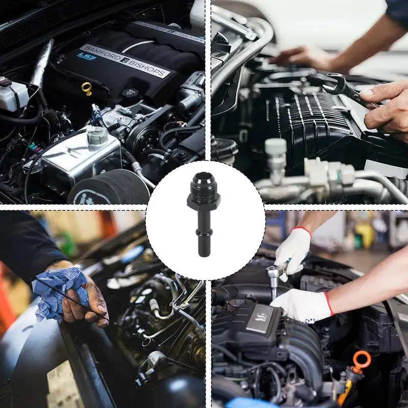 Car Fuel Quick Release Hose Connector Gasoline Diesel Oil Pipe Pump Rubber Fitting Car Fuel Lines Coupler Hose Accessories
