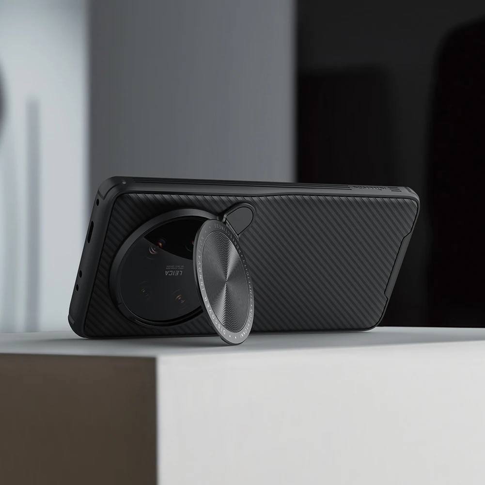 

Чехол для Xiaomi 13 Ultra CamShield Prop Slide Camera, защита объектива, защита конфиденциальности для Xiaomi 13 Ultra с подставкой