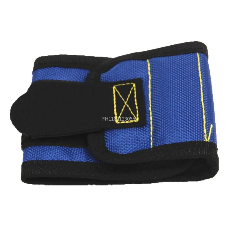 Strong Magnetic Wristband Portable Tool Bag Electrician Adjustable Wrist Belt Screws Small Metal Nails Bolt Drill Bit Repair Kit