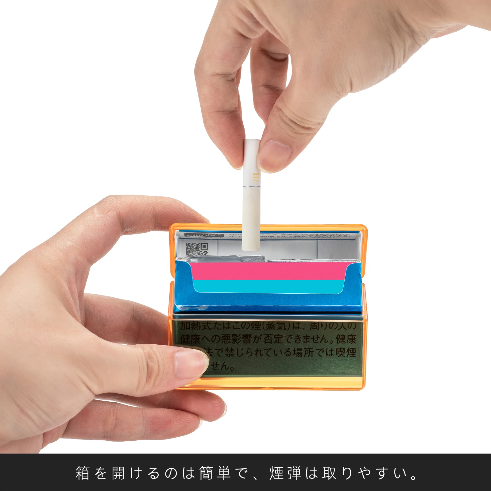 Colorful Transparent Candy Color PC Case for IQOS Cigarette Box for IQOS ILUMA ONE Cigarette Case Portable travel Case