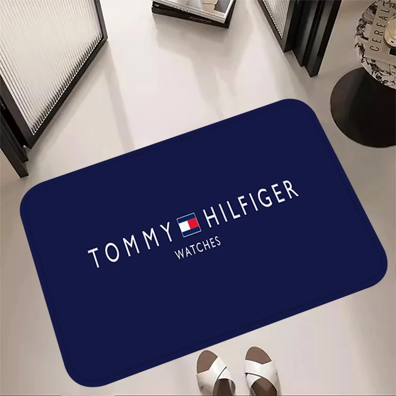 Floor Mat Inside Room Rugs Foot Carpets Entrance Doormat Rug Non-slip Kitchen Mat T-Tommy Hilfiger Home Decor Balcony Carpet floor mat,non slip mat,door mat,fun doormat