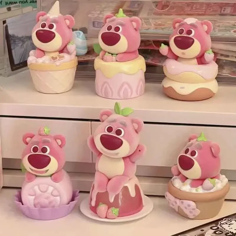 

Модная дизайнерская кукла Lotso, украшение для торта ручной работы, милый подарок для девочки, настольное украшение, подарок на день рождения