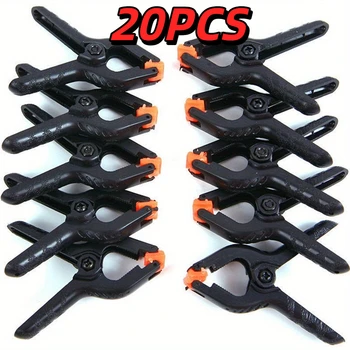 2inch Spring Clamps Heavy Duty Plastic For Background Muslin Canvas Paper Chromakey Screen Clip Photo Studio Carpenter Tool