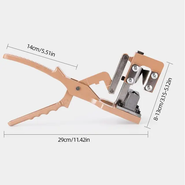 Oltó Készlet V-Vágású Szerszámfa Nem Csúszás Nélküli Fogantyúval Éles Bypass Metsző Olló - Image 6