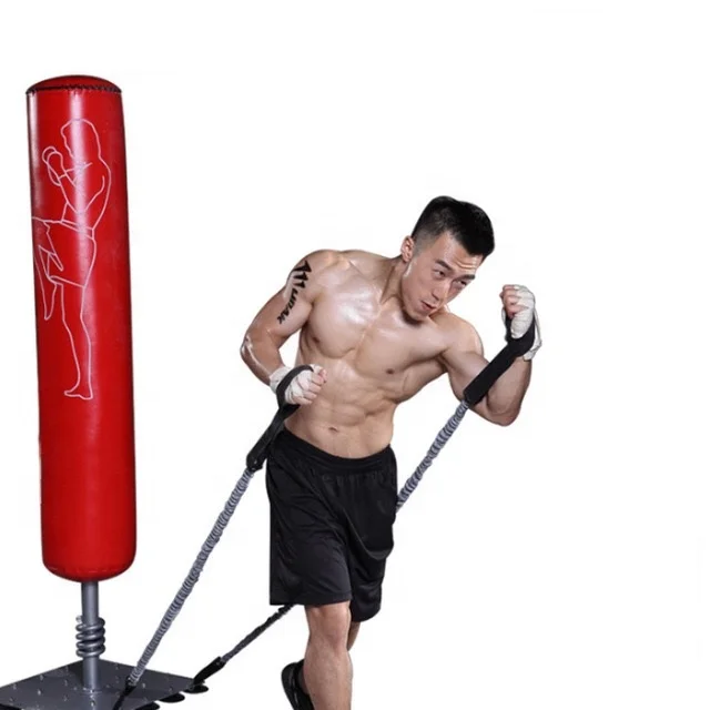Pu artificial leather Free Standing Boxing Bag Punching Bag Stand Boxing Free Stand